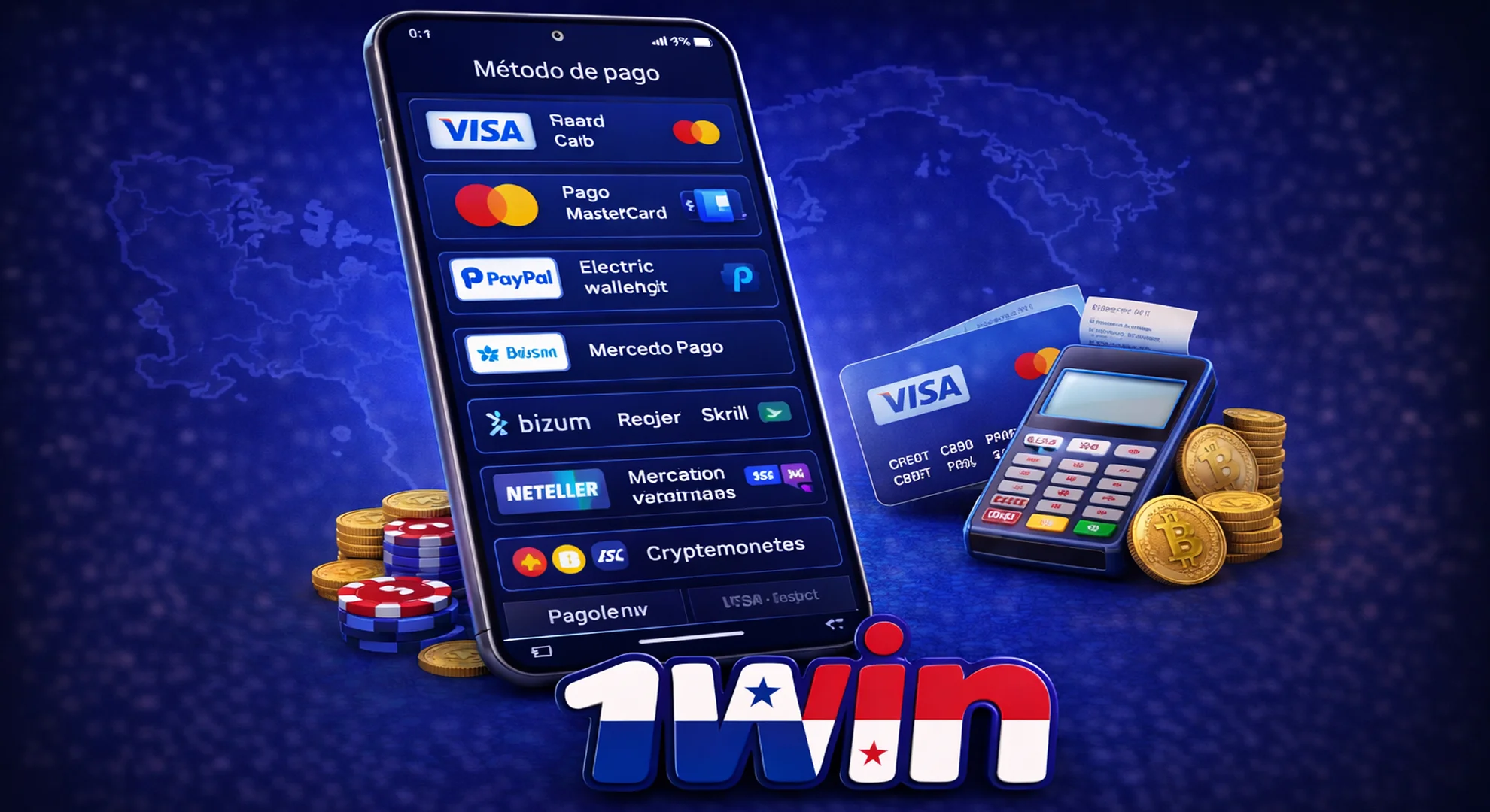 Formas de pago en 1win  Panamá