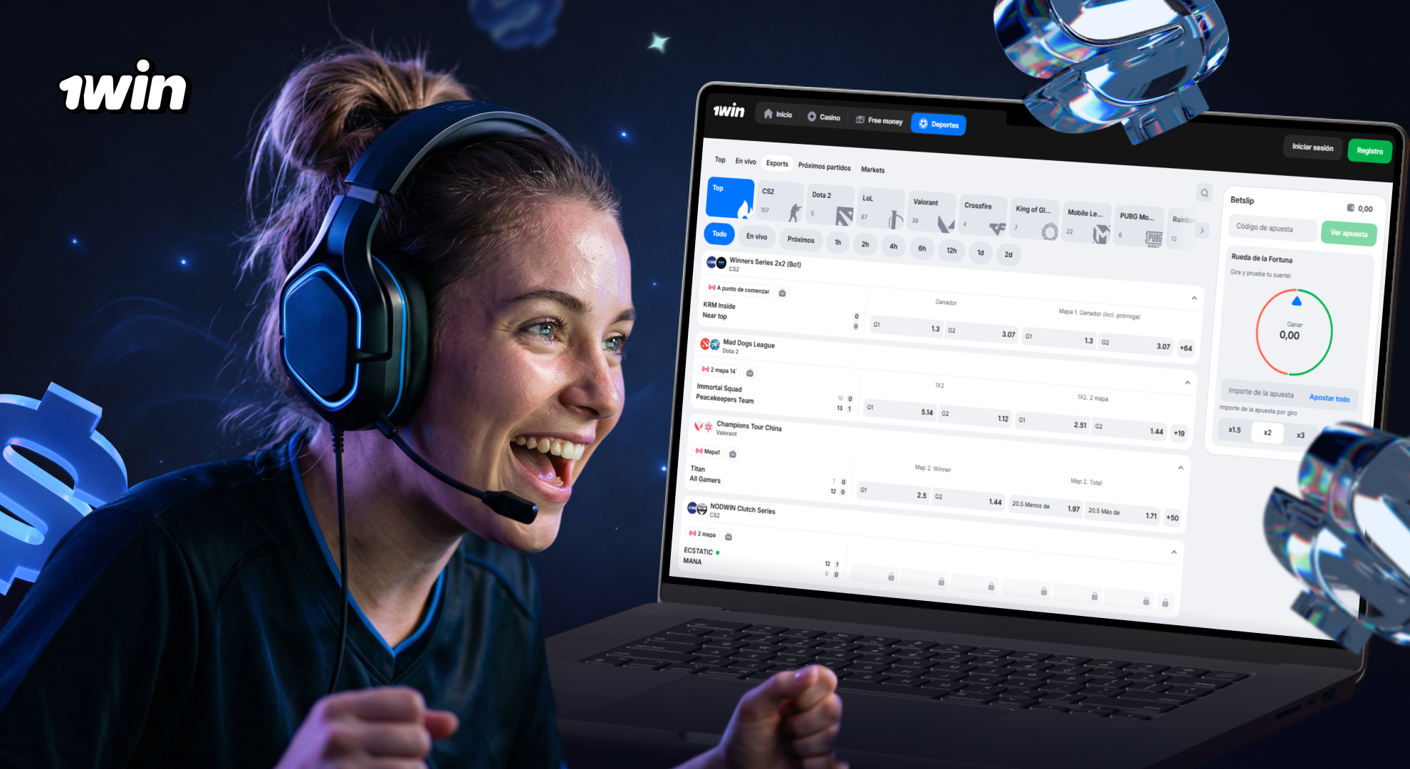 1win Apuestas Panamá – Fútbol, eSports y Slots Oficiales