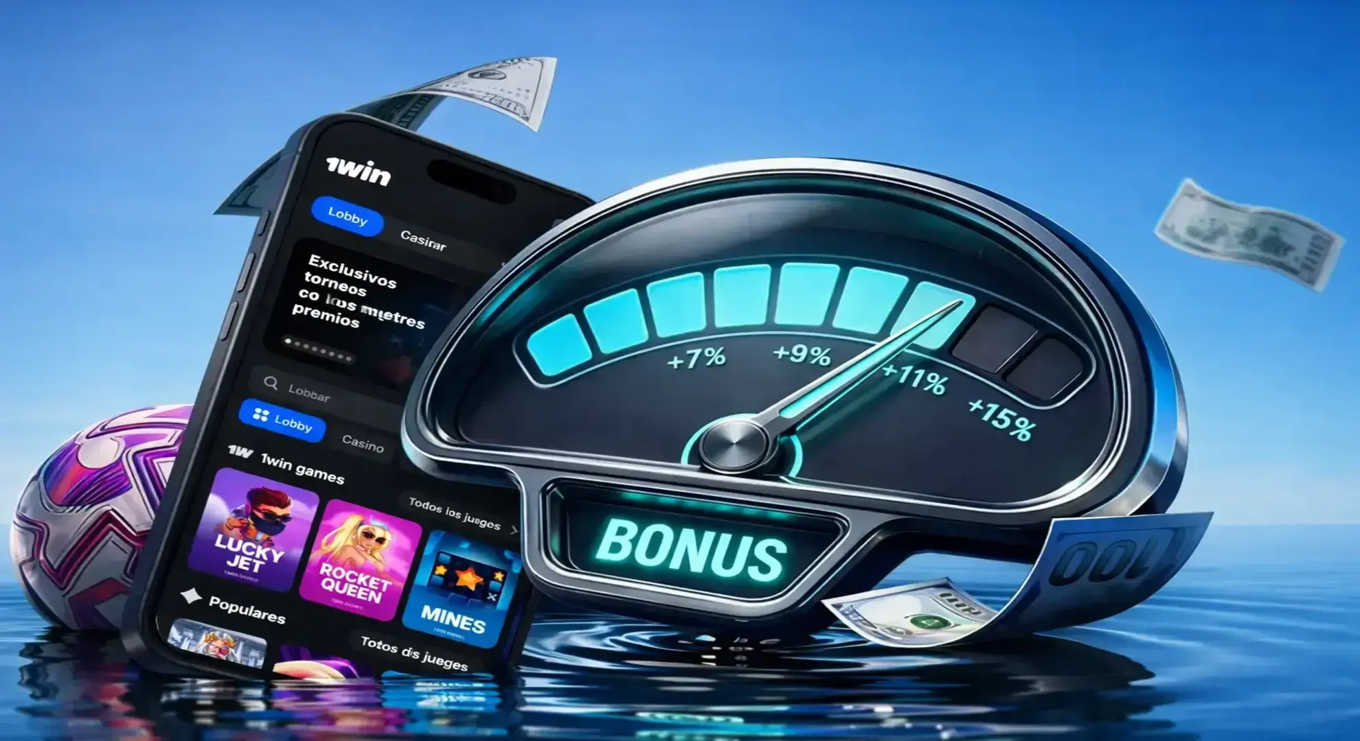 Bono 500% para Balloon 1win – depósitos Visa/Astropay Panamá